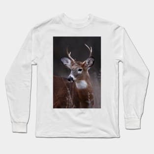 Deer boy - White-tailed Deer Long Sleeve T-Shirt